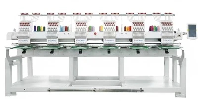 6-hodet datastyrt monogramhettebroderimaskin med kampanjepris