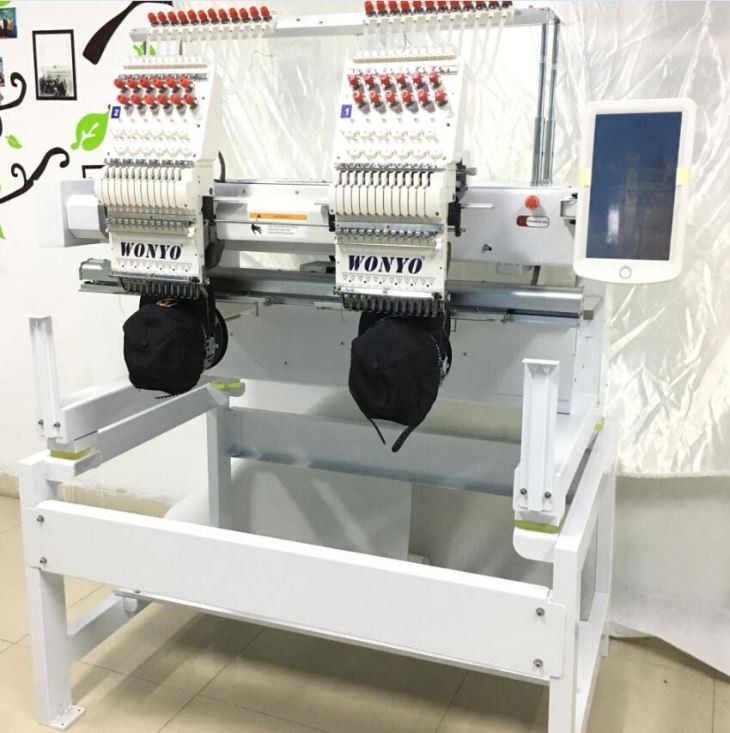 NEW 2 Head Computer Embroidery Machine