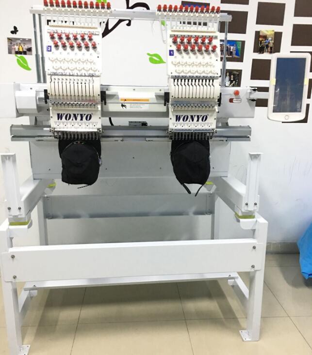NEW 2 Head Computer Embroidery Machine