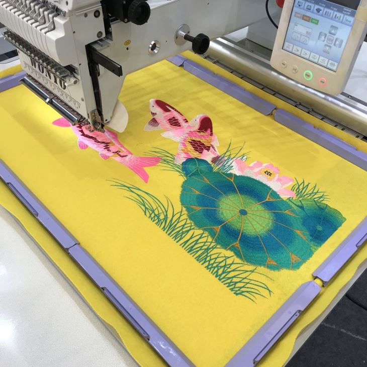 Wonyo 3 Head Computerized Embroidery Machine For Cap And Flat Embroidery