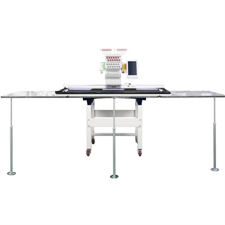 Single Head Computer Apparel Broderi Machine Pris til salgs